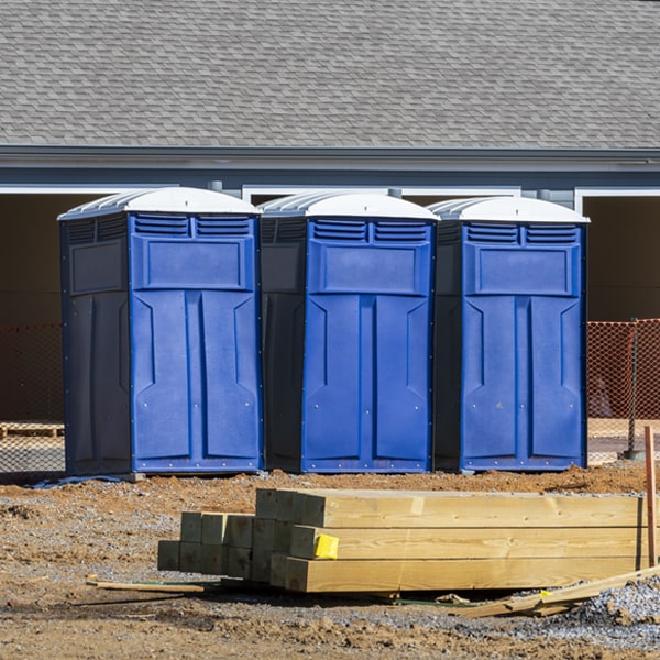 is there a specific order in which to place multiple porta potties in Moline